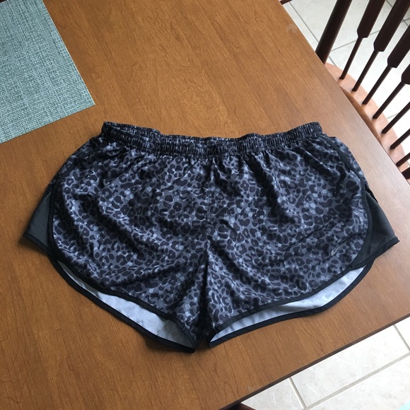 cheetah print nike shorts